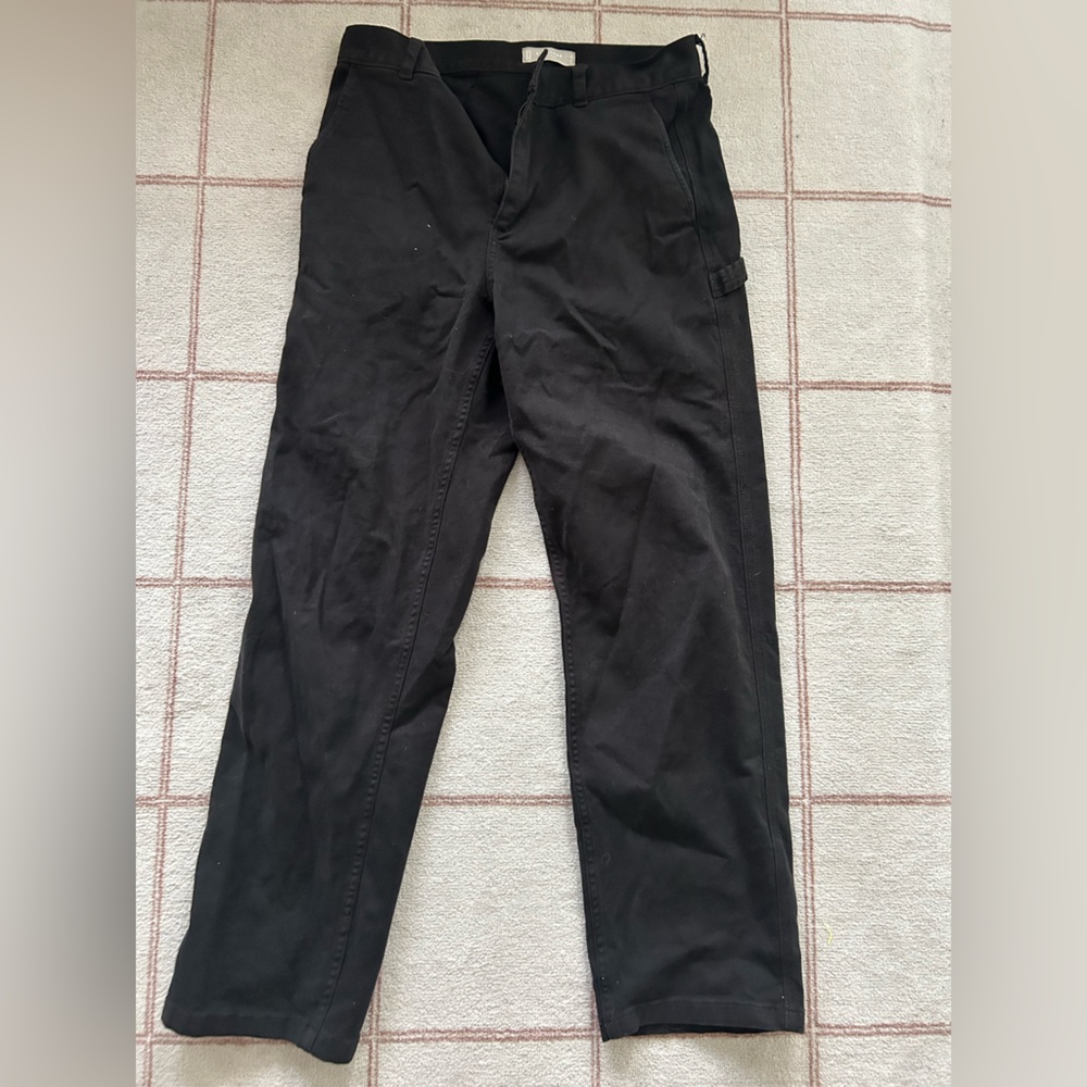 Everlane Men's Black Relaxed Carpenter Jeans (32/32)